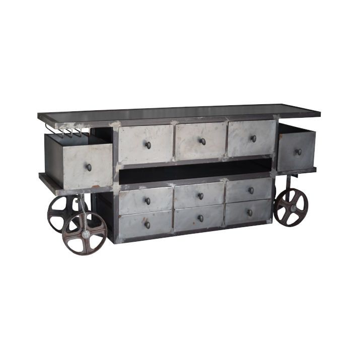 Industrieel dressoir Moker - Eigentyds