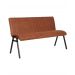 Eetkamerbank Matz microvezel cognac 145 cm