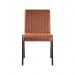 Industriele eetkamerstoel Matz cognac