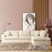 Hoekbank Teddy + Divan Rechts Beige
