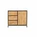 Dressoir mangohout 100 cm mangohout vooraanzicht