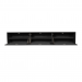 Zwart zwevend tv meubel Madison Black 160 cm indeling