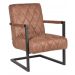Industriele fauteuil bruin