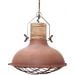 Industriele hanglamp roestbruin small