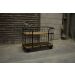 Industriele trolley zwart