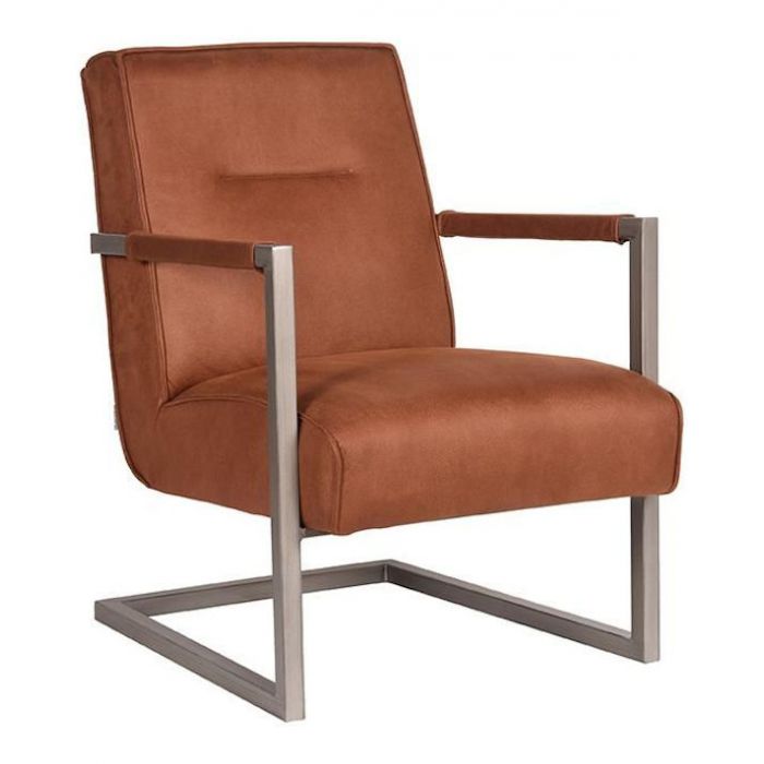 Fauteuil cognac - Eigentyds