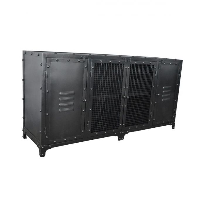 Dressoir industrieel zwart Blast