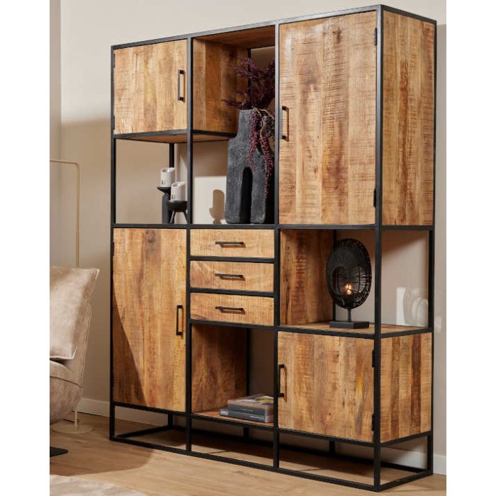 Roomdivider mangohout