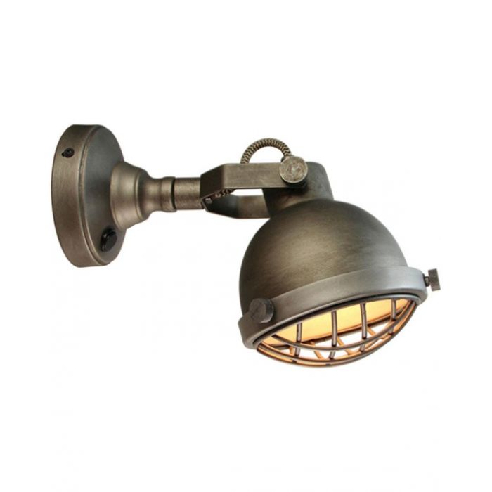 Industriele wandlamp Cage