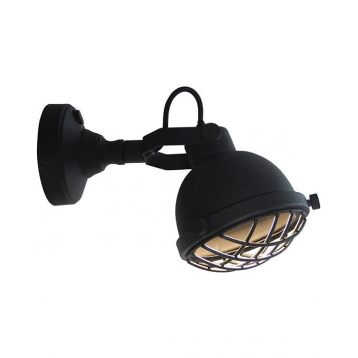 Wandlamp Cage zwart