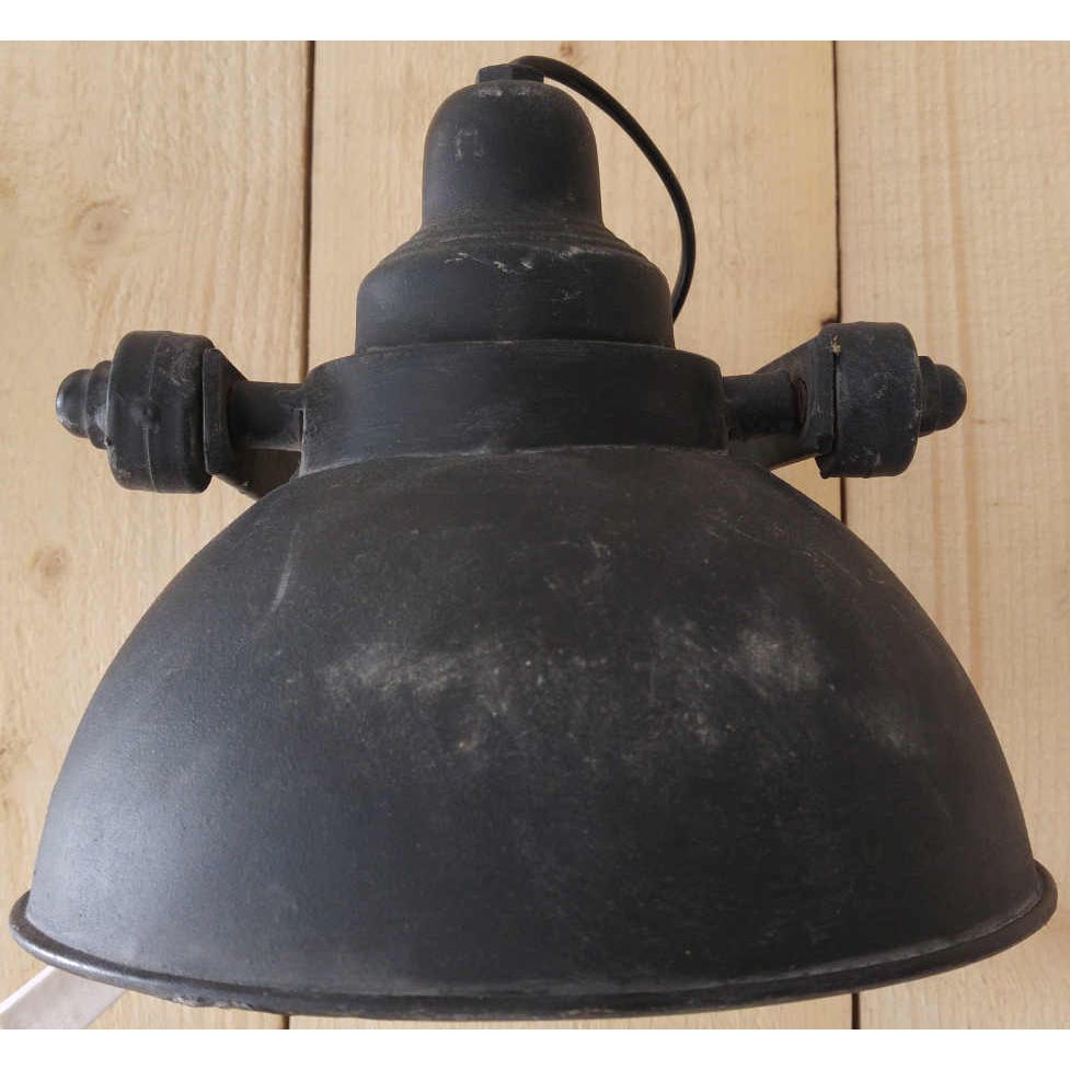 vaak voorbeeld Verstenen Industriele wandlamp - Eigentyds